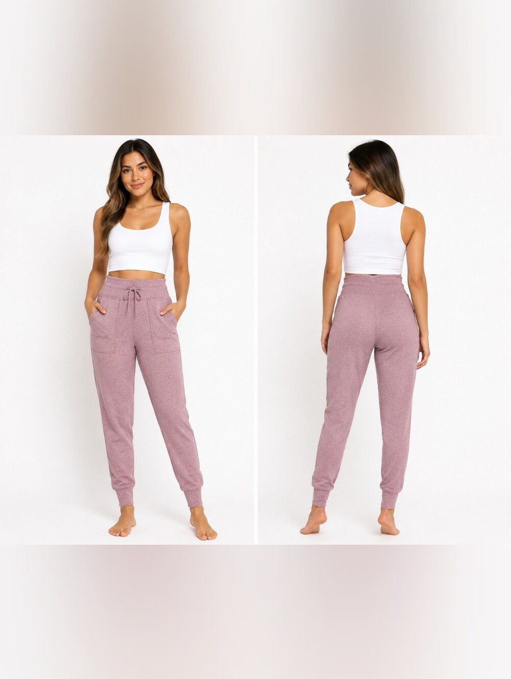 Old Navy High-Waist Cozy Joggers - Mauve